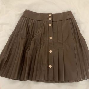 Zara Leather Skirt